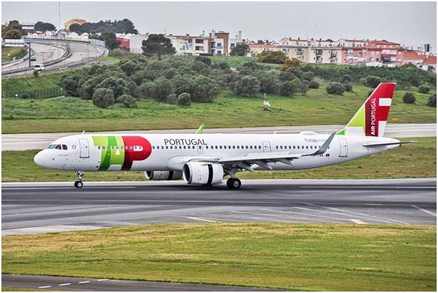 TAP Air Portugal obsluhují většinu spojů do USA a Kanady Airbusy A321LR